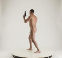 020 01 MICHAEL NAKED MAN DIFFERENT POSES WITH GUNS 2 (5)